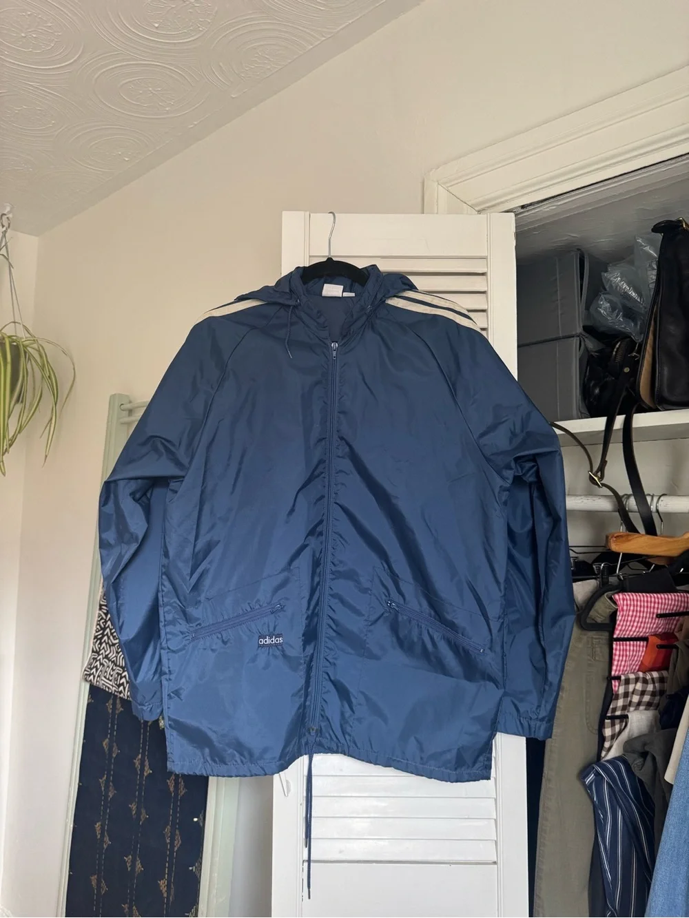 vintage adidas windbreaker - Picture 1 of 8